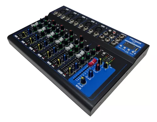 Mesa ross 8ch con BT+usb+fx+rec f7