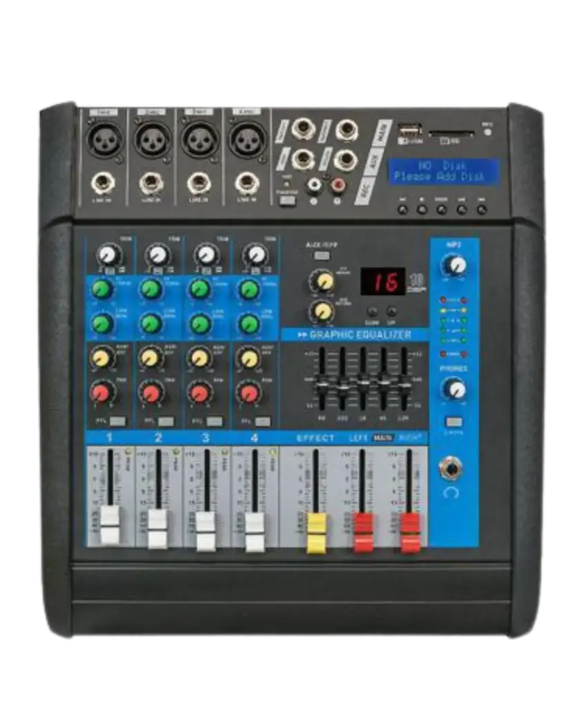 CONSOLA POTENCIADA MOON PM402 4 CAN 100+100W