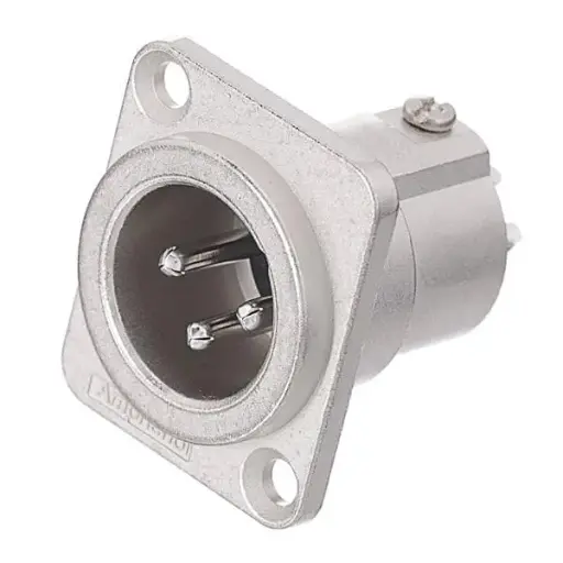 [AC3MDZ] FICHA XLR CHASIS MACHO AMPHENOL