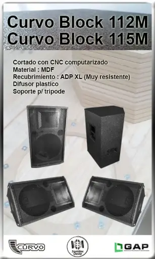 [BLOCK15M] CAJA VACIA BLOCK 15" C/ACC