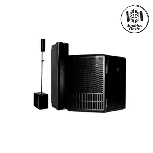 [ES802] SISTEMA BAFLE ACTIVO PORTATIL DBTECHNOLOGIES SUB12" +4X3"