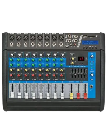 CONSOLA POTENCIADA MOON PM802 8 CAN 100+100W